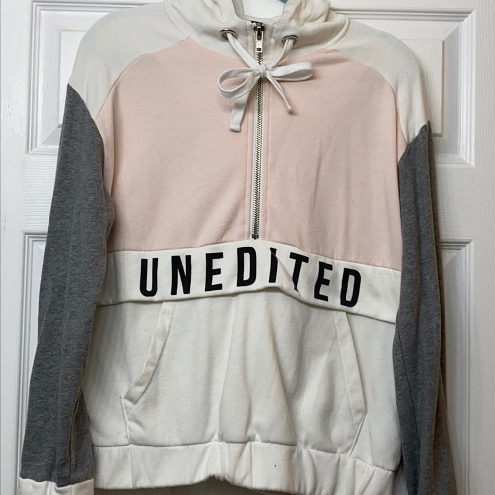 Unedited Zip up sweater